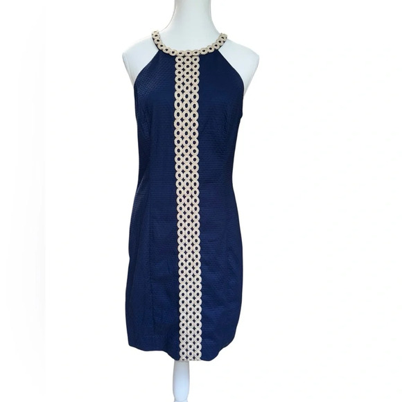 Lilly Pulitzer Sasha Shift Dress – Navy - Picture 6 of 9